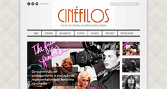 Desktop Screenshot of cinefilos.jornalismojunior.com.br